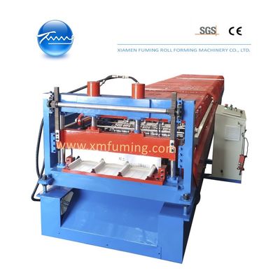 Profile Roof Sheet Roll Forming Machine Precision Roof Panel Roll Cựu 11KW